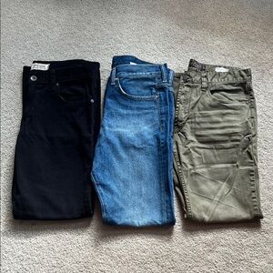 American Rag , Black Brown Men's pants set of 3